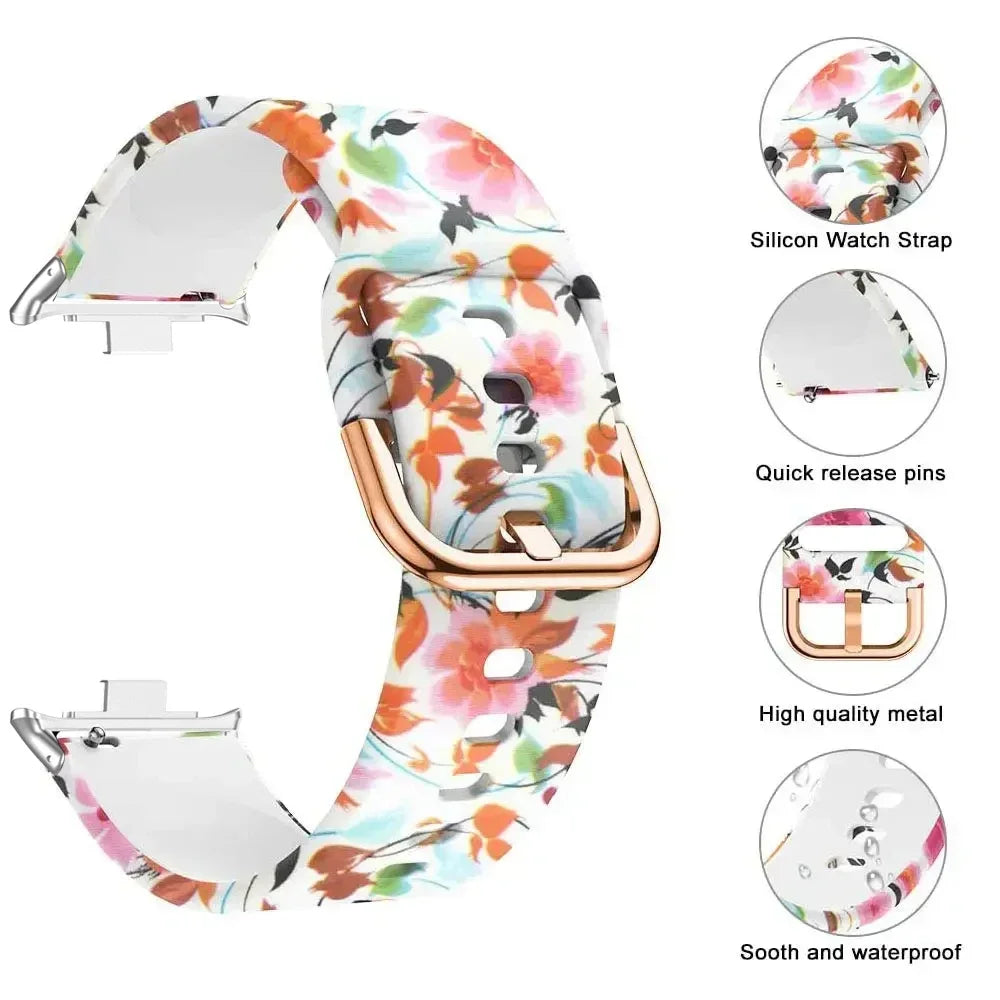 Printing Strap for For Huawei Watch Fit 3 Replacement Silicone SmartWatch Wristband Bracele correa Huawei Watch Fit3 Accessories