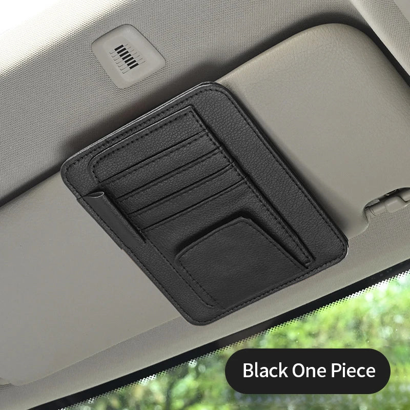 Car Sun Visor Organizer Multi-pocket Interior Accessories For Car Stuff Bmw X3 G01 Internal Spare Parts Cup Holder Car G80