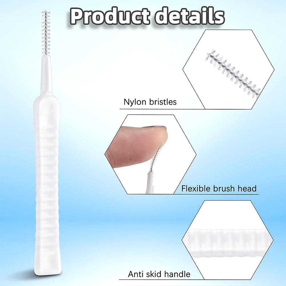 10/60Pcs Mini Shower Head Cleaning Brush Head Anti-clogging Mobile Phone Hole Pore Gap Keyboard Nylon Cleaning Brush