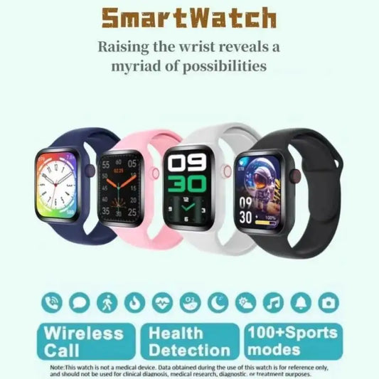 K69 Real Step Count Smart Watch For Men Sports Fitness Ladies Full Touch Screen Android IOS Bluetooth Sports Watch For Students