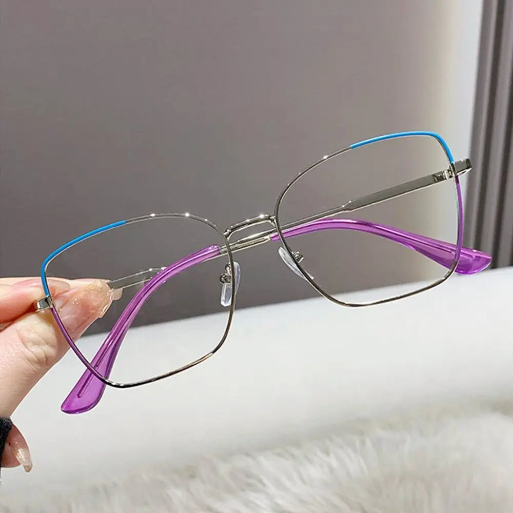 Blue Light Blocking Women Designers Eyeglasses Optical Spectacle Computer Eye Protection Glass Fashion Eyewear