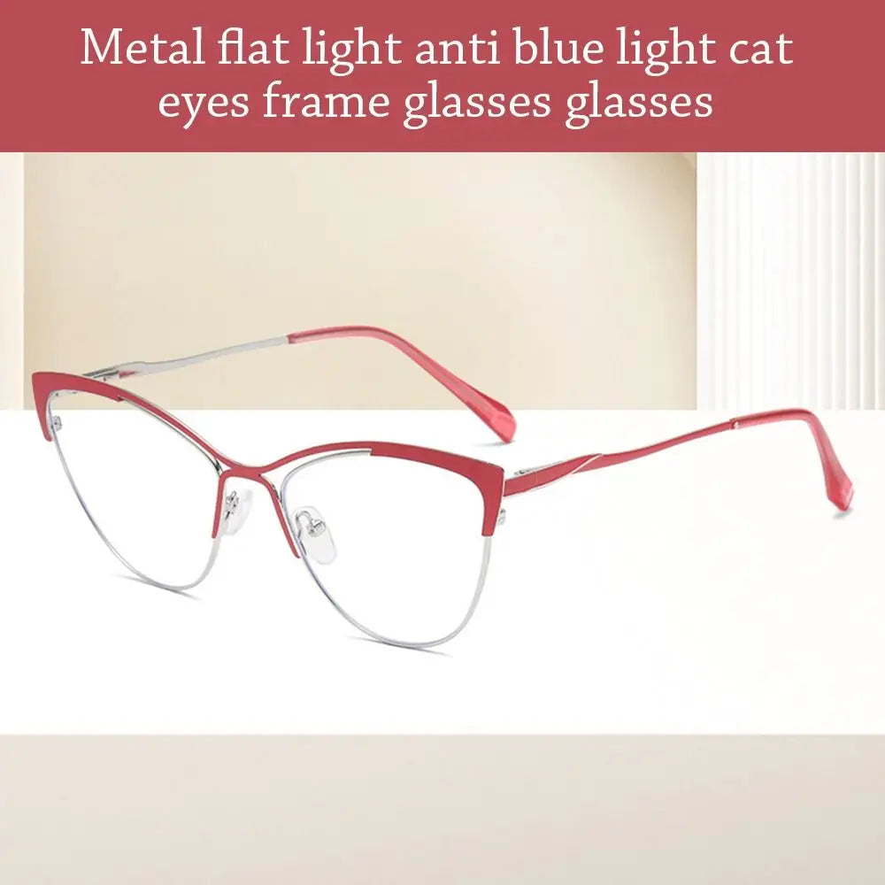 Blue Light Blocking Women Designers Eyeglasses Optical Spectacle Computer Eye Protection Glass Fashion Eyewear