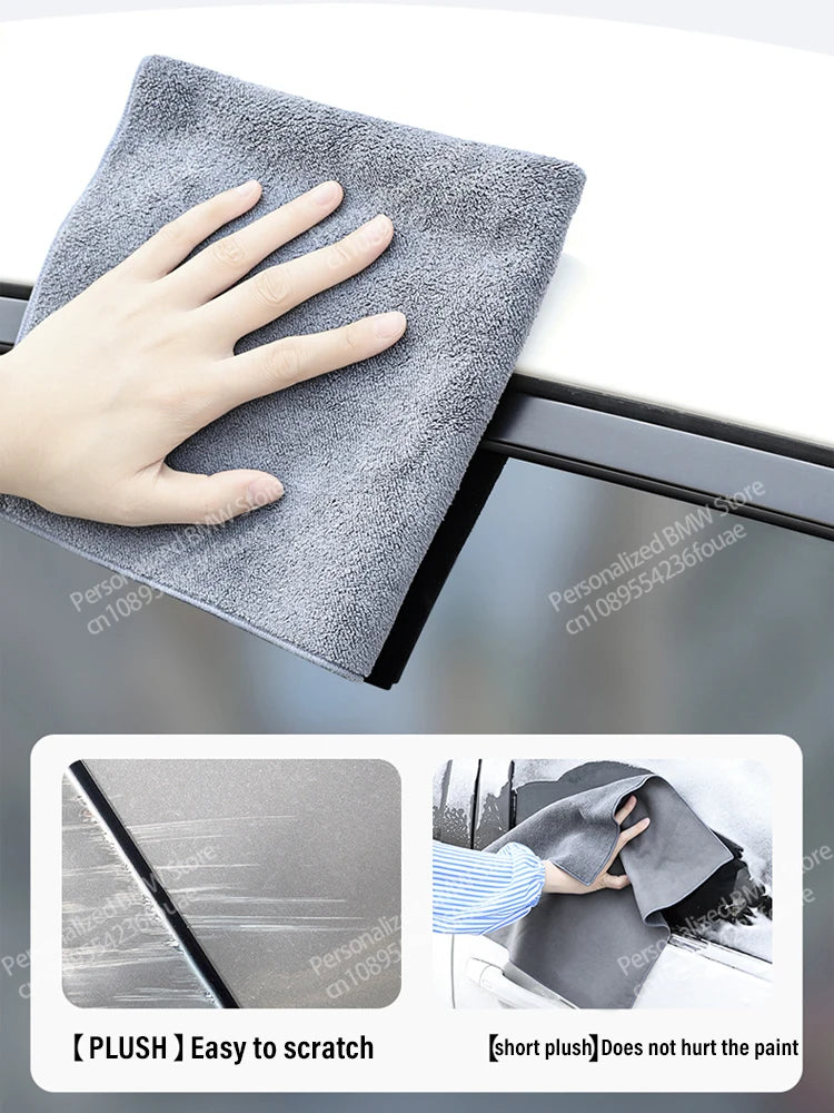 Car Wash Microfiber Towel Car Cleaning Absorbent Cloth Care Cloth For Mini S Countryman R56 R53 F56 F55 R60 R57 Cleaning Tool