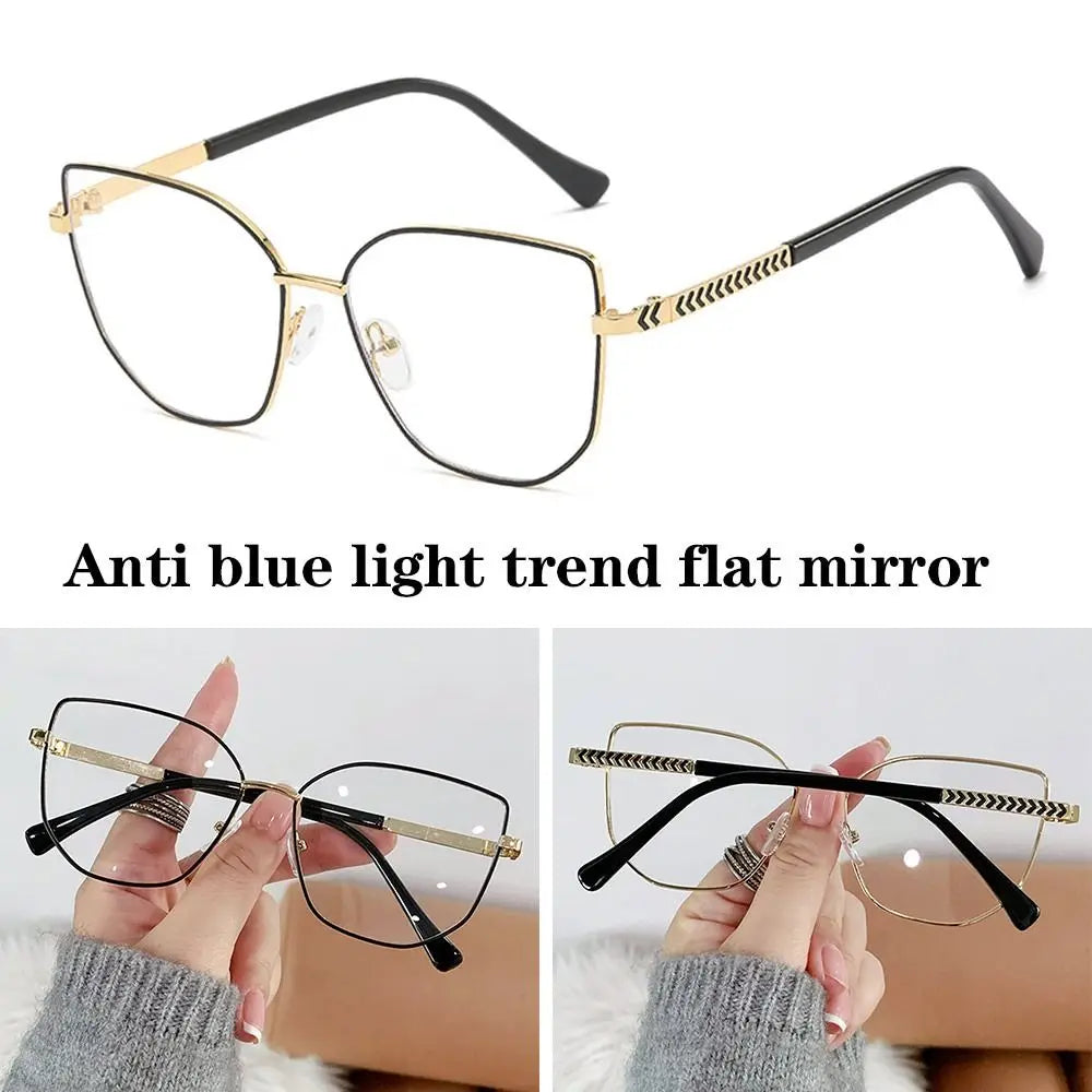 Fashion Square Eyeglasses Blue Light Blocking Women Designers Eyeglasses Optical Spectacle Computer Eye Protection Glass Eyewear