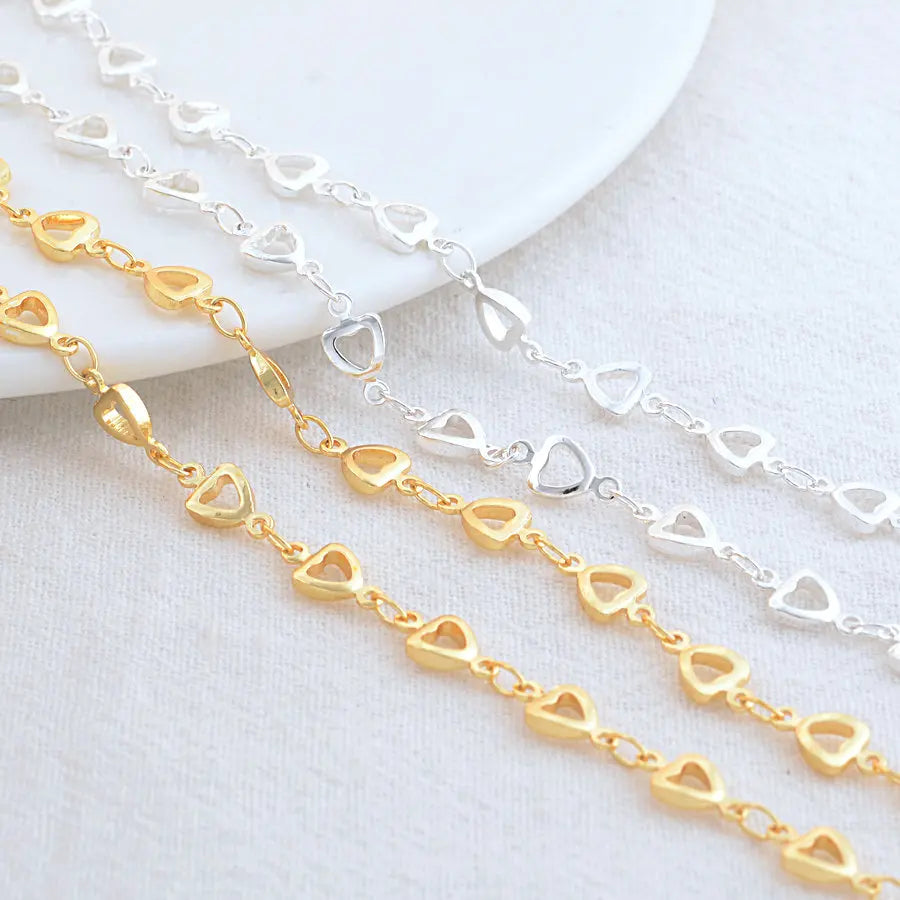 14K Gold Color Plated Brass Round Star Link Chains Necklace Chains High Quality Jewelry Accessories