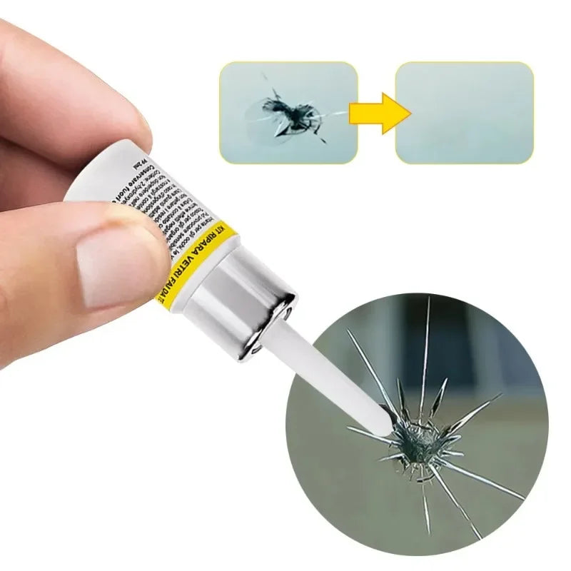 DIY Car Window Phone Screen Repair Kit Car Glass Scratch Repair Fluid Agent Set Nano Scratch Crack CrackResin Repair Agent Tools