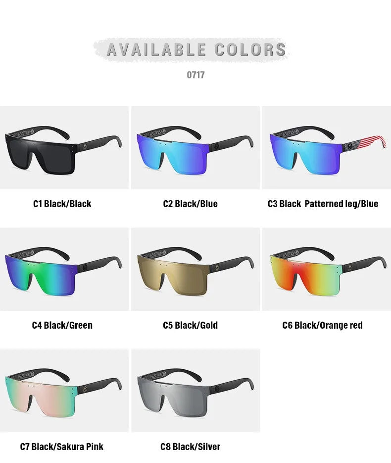 Amazon's best-selling cycling goggles high-quality real film outdoor sports polarized heat wave sunglasses HW03 eyewear