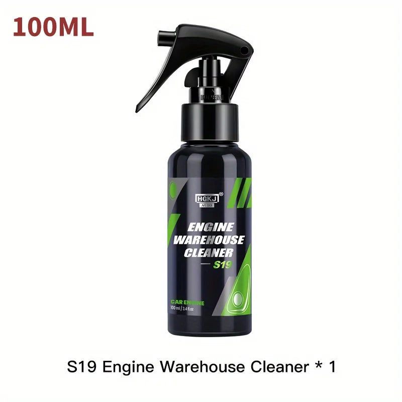 Engine Bay Cleaner Engine Shine Protector Detailer Decontamination Deep Degreasing Compartment Heavy Oil Dust Car Cleaning Tool