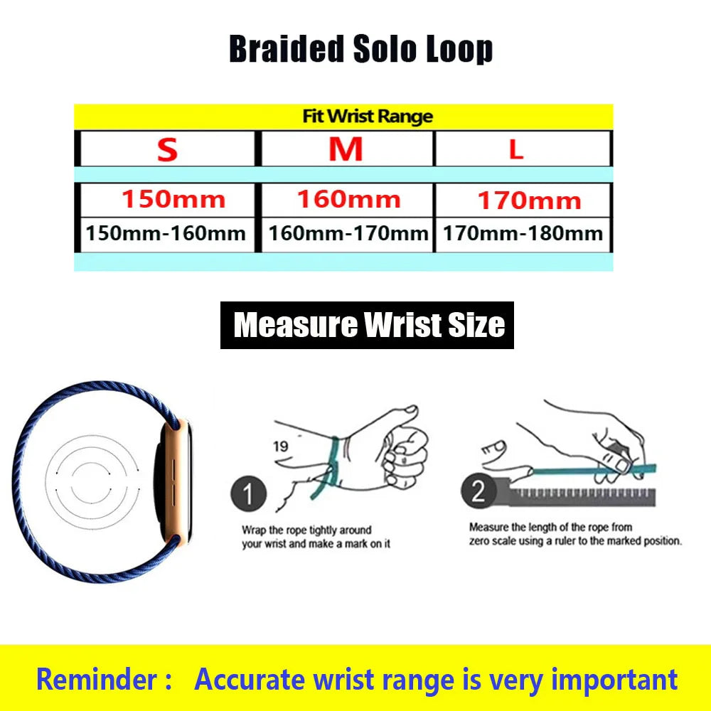 2pcs nylon+Braided Solo Loop for Xiaomi Mi Band 8 Strap accessories Elastic Watchbands Replacement correa bracelet Miband 8 NFC