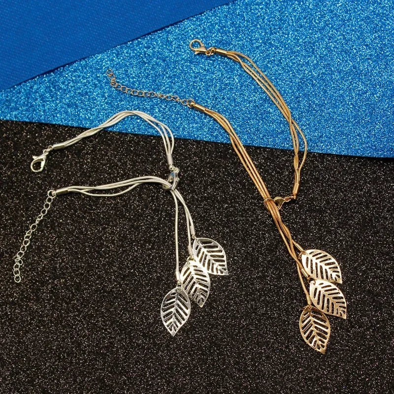 Delysia King  Leaf bracelet