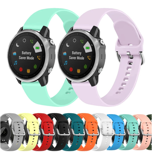 Silicone Strap For Garmin Fenix 7S/Fenix 6S/Fenix 6S Pro Band Bracelet Watchband For Garmin Fenix 5S/Fenix 5S Plus Correa