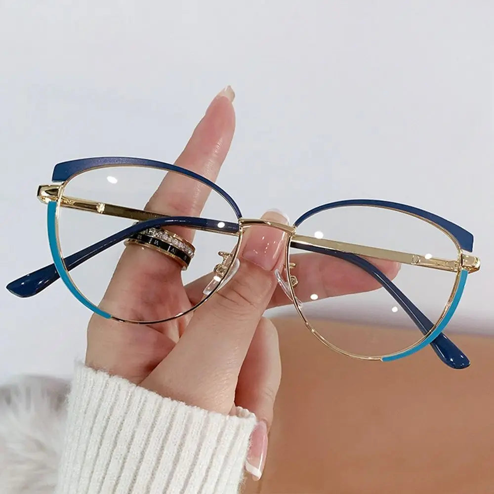 Blue Light Blocking Women Designers Eyeglasses Optical Spectacle Computer Eye Protection Glass Fashion Eyewear