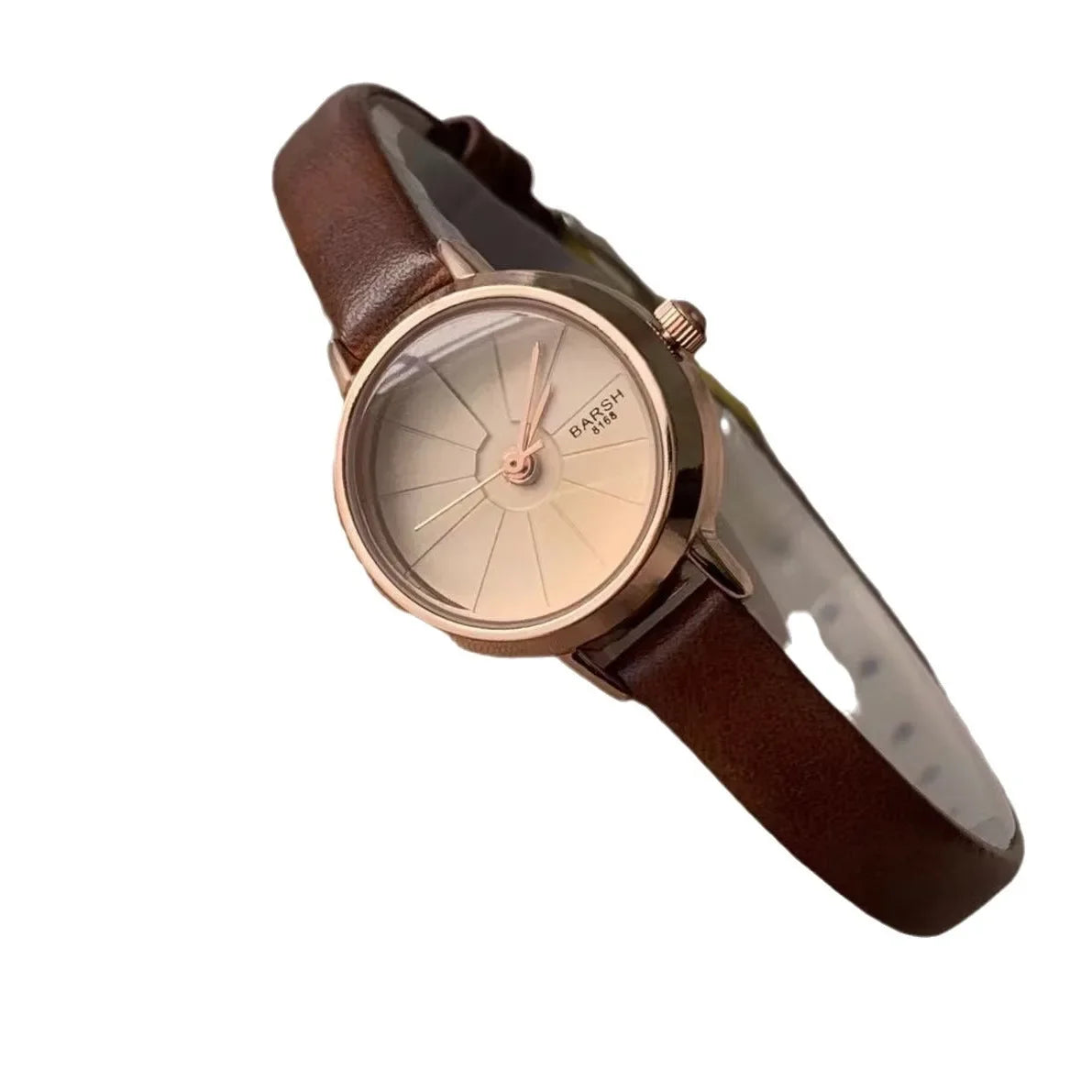 New Fashion Students Women's Watch Women's Simple Small Retro Leather Small Round Dial High Quality Quartz Wristwatches Relojes