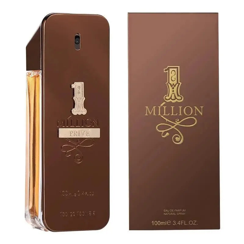 2024 New Soft Golden Millionaire Men'S Seductive Leather Notes Best Gifts for Men and Women 100ml Festival Birthday Gift