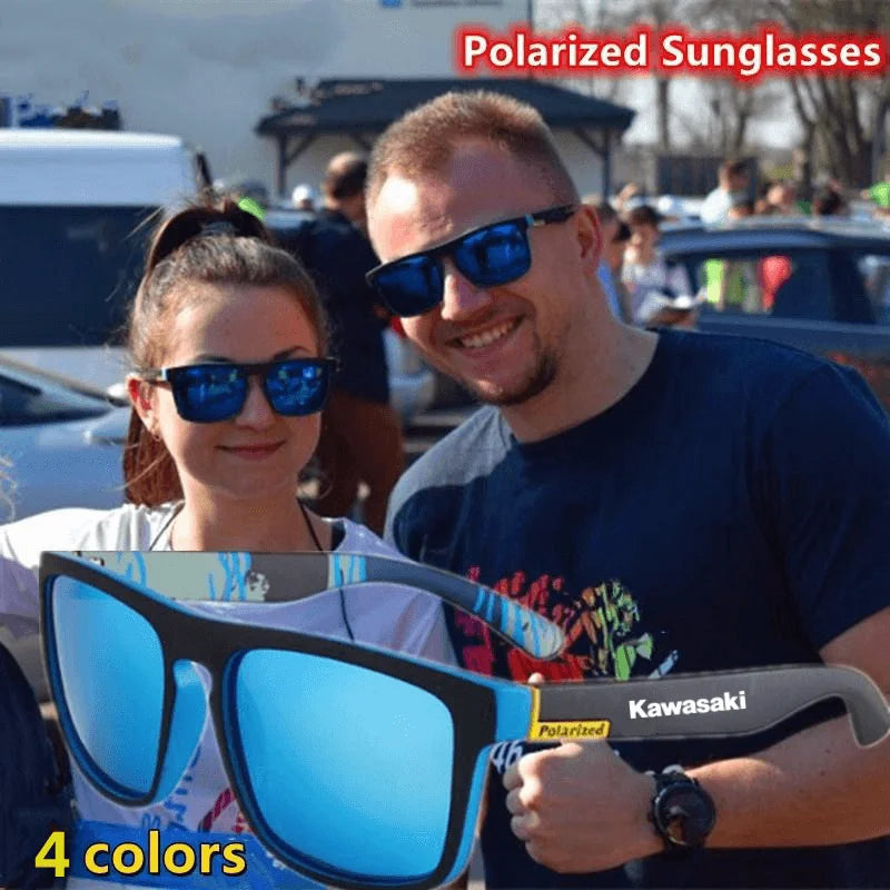 Kawasaki Polarized Sunglasses UV400 Protection for Men and Women Outdoor Hunting Fishing Driving Bicycle Sunglasses Optional Box