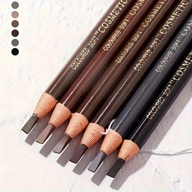 Tear Off Pull Line Eyebrow Pencil, Not Sharpen Need Eyebrow Pencil, Natural Color Rendering, Sweat Proof And Smudge Proof Eyebro