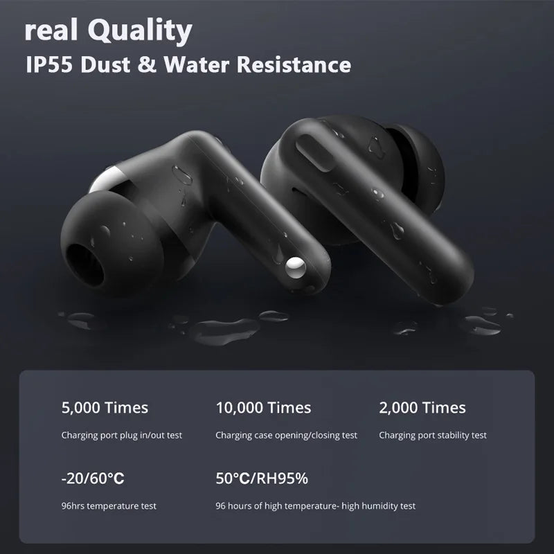 Global Version realme Buds T310 Bluetooth 5.4 Wireless TWS Earphone 40H Battery Life Headphone 46dB Active Noise Cancelling