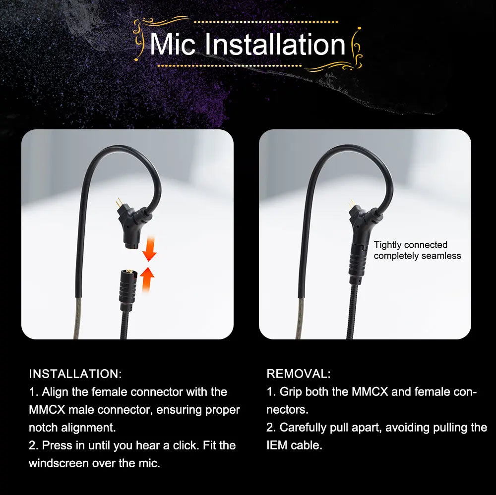 Kinera Celest Wyvern Black Dragon In-Ear HiFi Earphones 10mm LCP Dynamic Driver Music Earbuds with Detachable 2-pin 3.5mm Cable