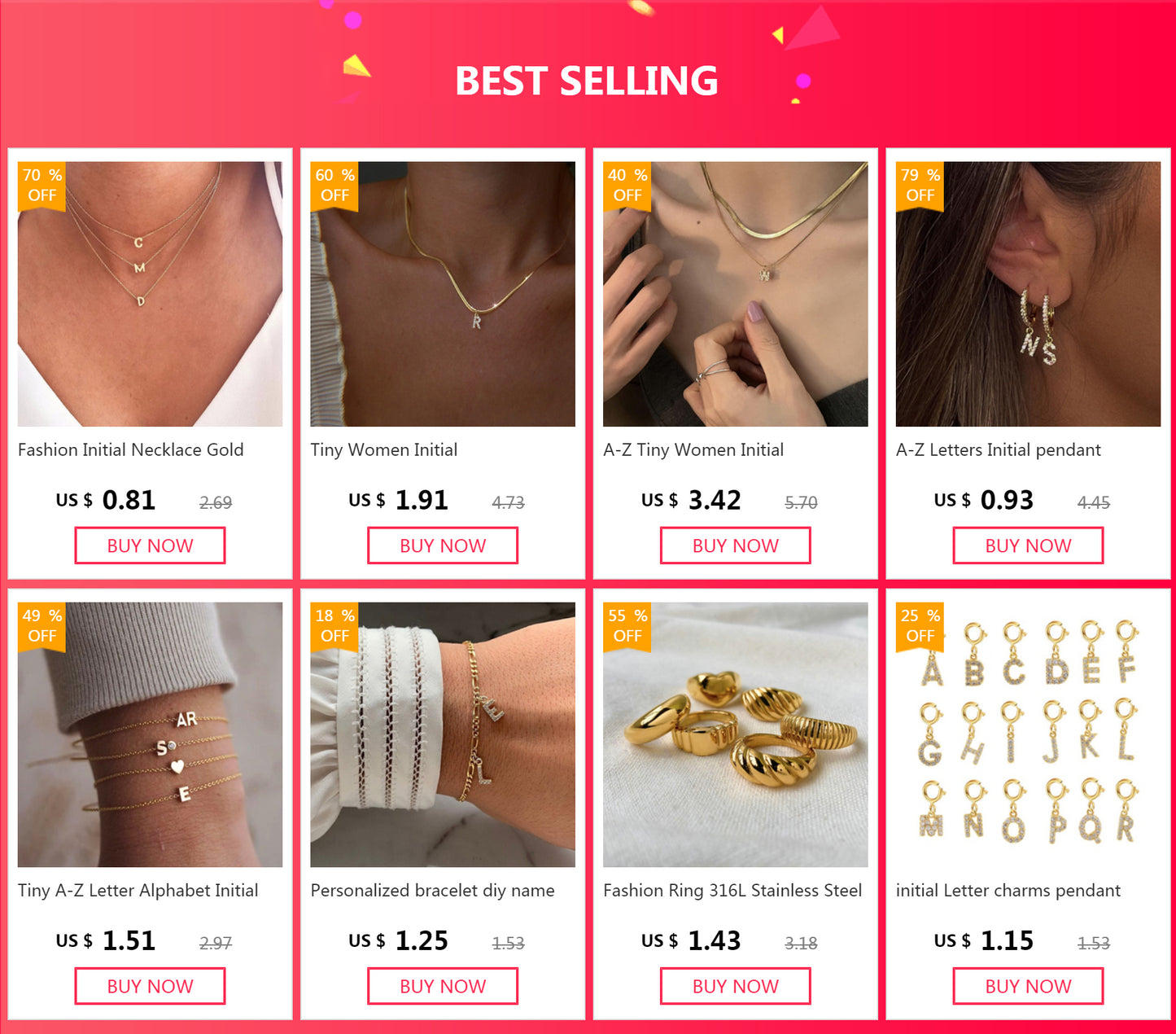 gold color Cuba chain charm bracelets for women Stainless steel link chain Lobster clasp snap button jewelry drop shipping