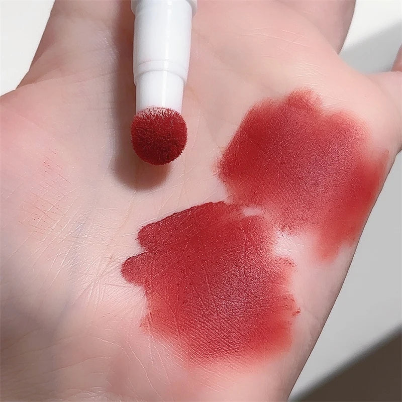 Lip Gloss Matte Velvet Sexy Red Tint Liquid Lipstick New Beauty Women Waterproof Mirror Water Lip of Glaze Lips Makeup Cosmetic