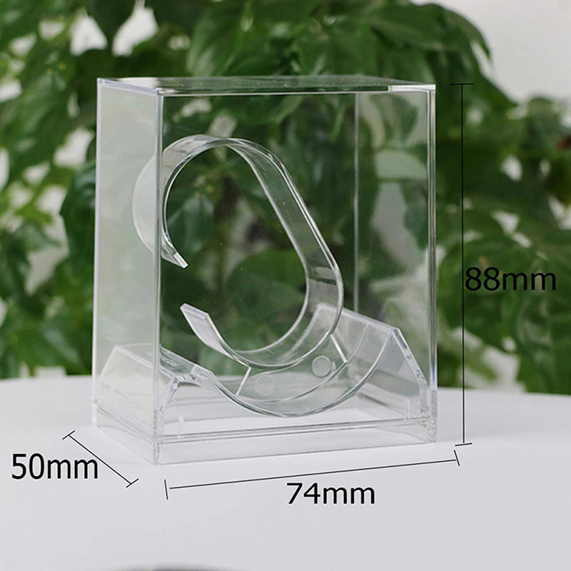 Plastic Watch Display Storage Holder Transparent Case Smart Watch Protective Box