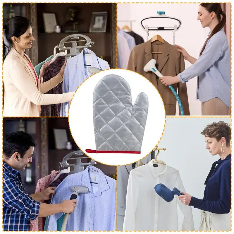 Ironing Board Mini Anti-scald Iron Pad Cover Gloves Heat-resistant Stain Waterproof Garment Steamer Accessories for Clothes