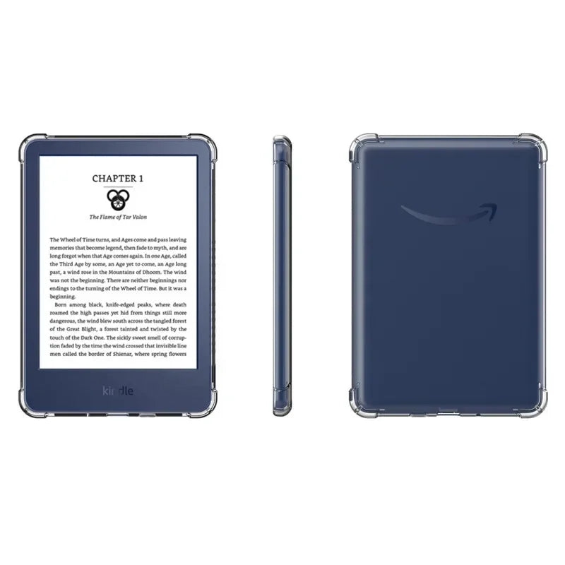 Clear Back Cover Protective Shell Funda Shockproof Case For Kindle Paperwhite5 4 3 2 1 Paperwhite 11th 2021/2022 Release