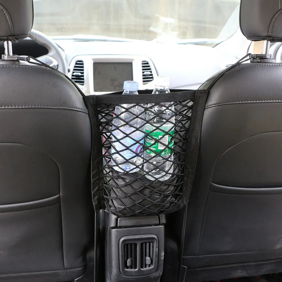 Car Hanging Net Bag Pocket Storage Bag Stuff Organizer for Jeep Renegade 2014 - 2021 Interior Accessories