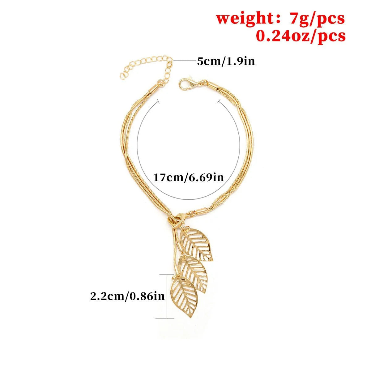 Delysia King  Leaf bracelet