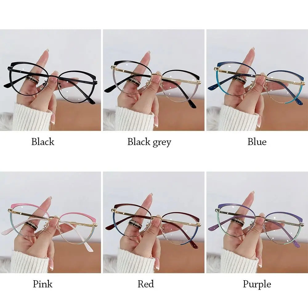 Blue Light Blocking Women Designers Eyeglasses Optical Spectacle Computer Eye Protection Glass Fashion Eyewear