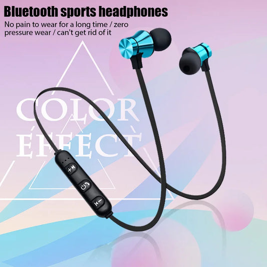 # XT-11 Bluetooth 4.2 Wireless Earphone Sports Headset Waterproof Earbuds Neckband Magnetic Headphone With Mic For Samrtphones