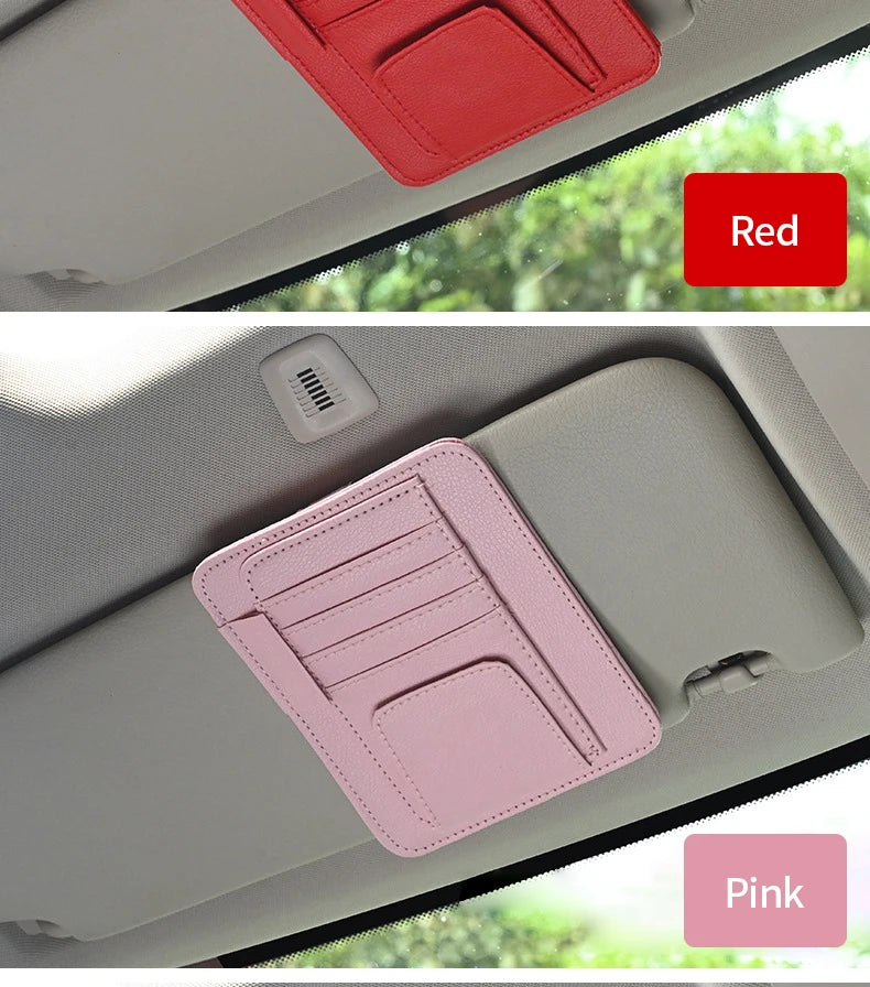 Car Sun Visor Organizer Multi-pocket Interior Accessories For Car Stuff Bmw X3 G01 Internal Spare Parts Cup Holder Car G80