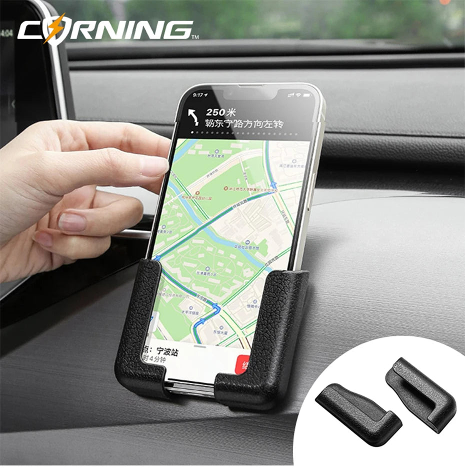 Portable Car Holder Universal Bracket Mobile Phone Stearing Weal Stuff Gadgets Interior Accessories For Mounts Automobiles Parts