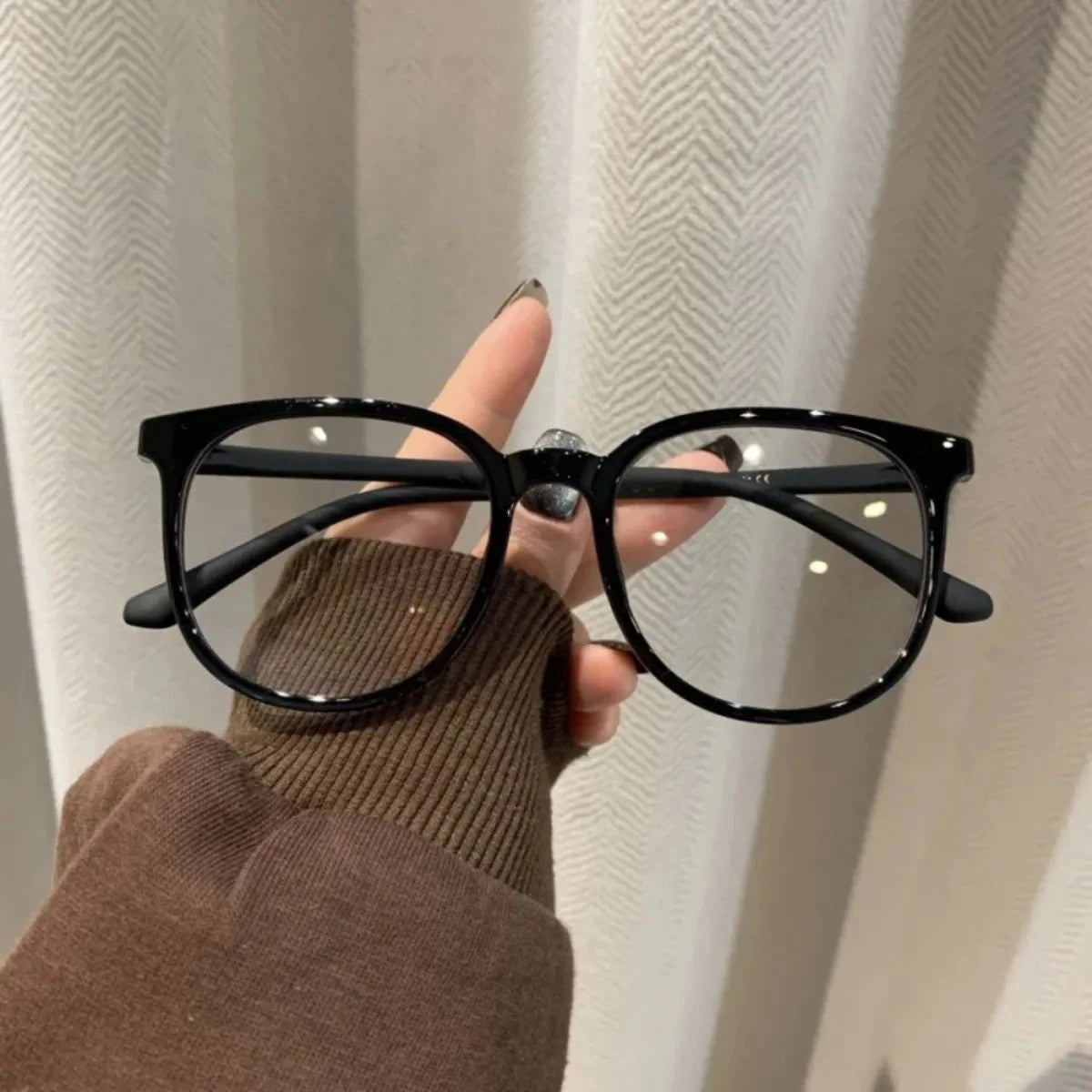 Transparent Computer Glasses Frame Women Men Anti Blue Light Round Eyewear Blocking Glasses Square Optical Spectacle Eyeglass