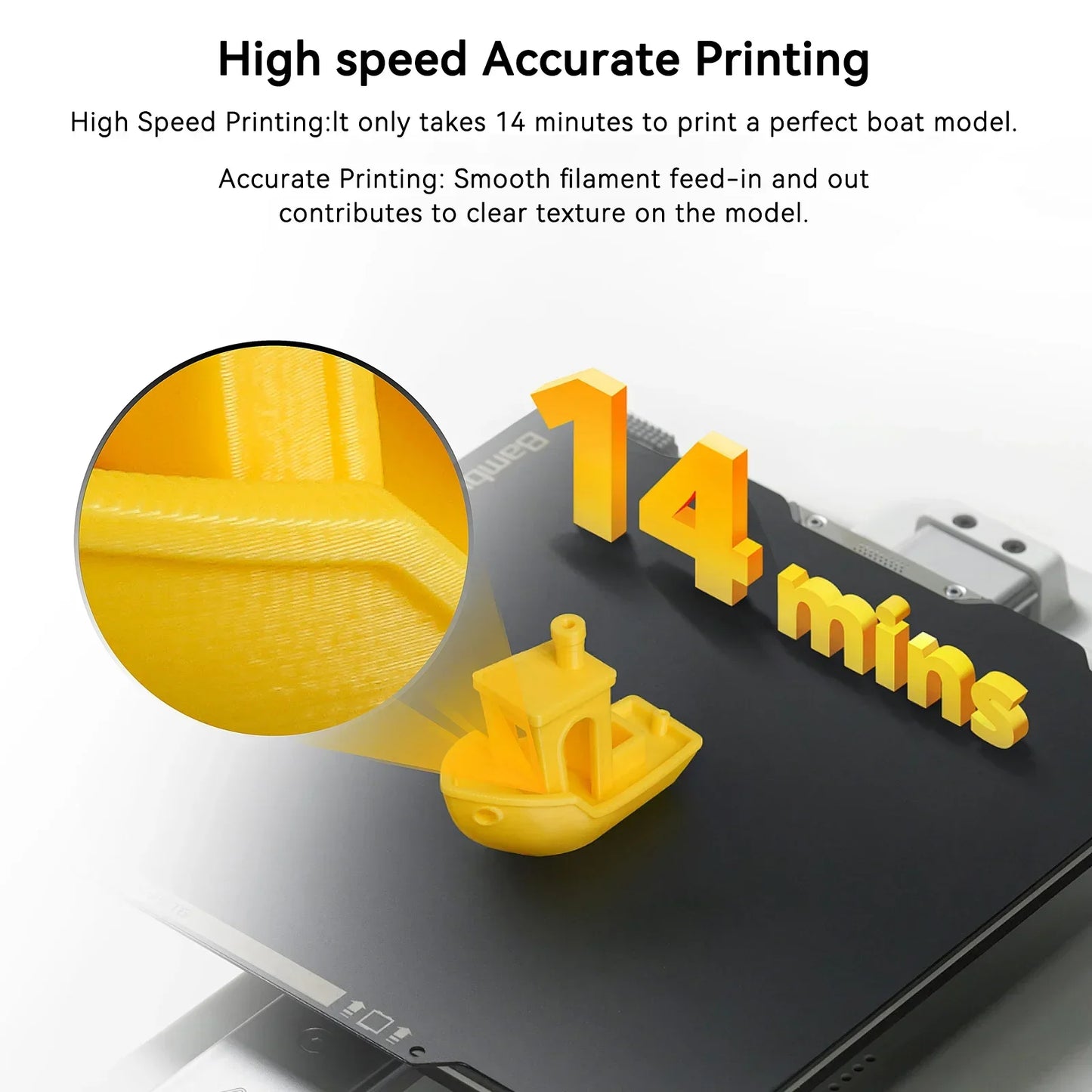 For Bambu lab A1 mini Hotend Kit Hardened Steel Nozzle 0.2/0.4/0.6/0.8mm nozzle For Bambu lab A1 Hot End 3D printer Accessory