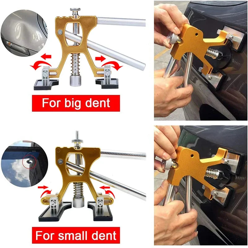 Car Dent Repair Tools EU Plug Glue Gun Paintless Dent Repair Kit Automotive Dent Remover Suction Auto Dent Puller Tool