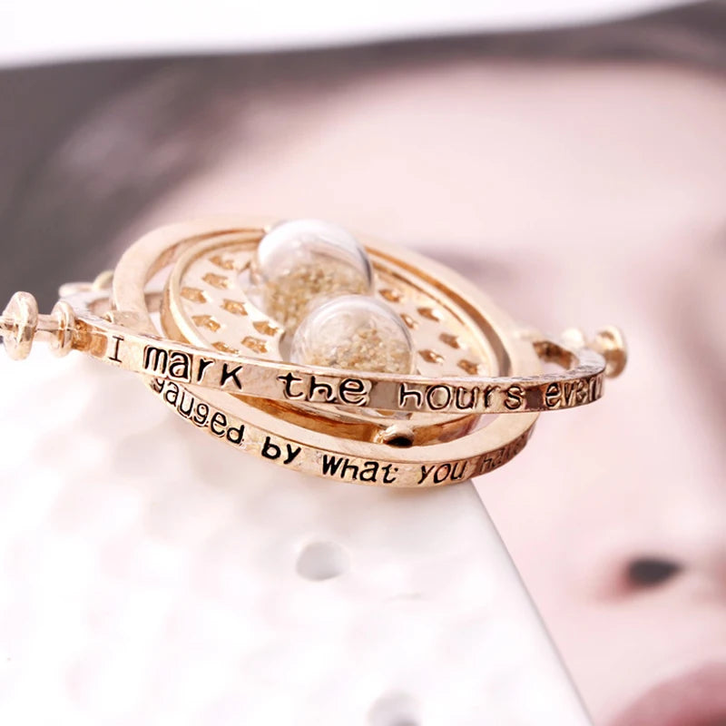 FIMAODZ Fashion Vintage Movie Jewelry Accessories Time Turner Hourglass Necklace Granger For Women Lady Girl Wholesale