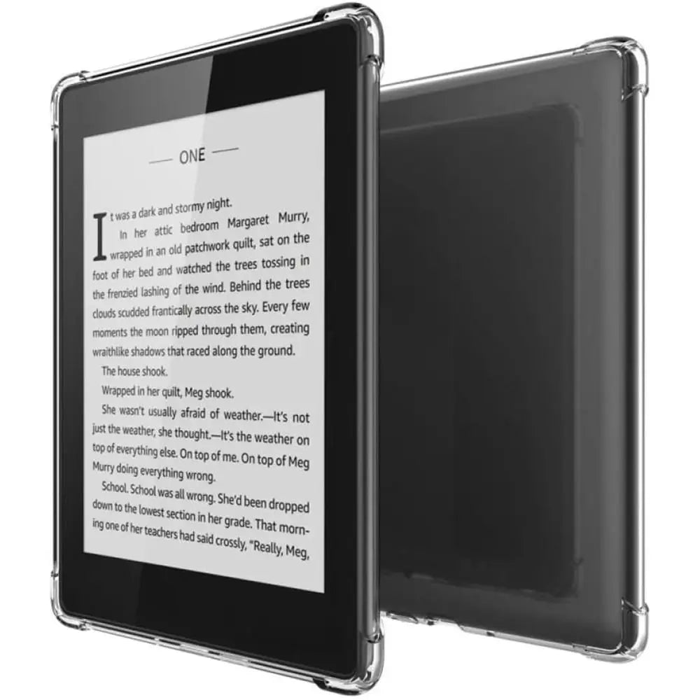 E-Reader For Kindle Paperwhite 1/2/3/4/5 Case Transparent TPU Back Cover Protective Shell 11th Generation Soft C2V2L3 Funda 2022