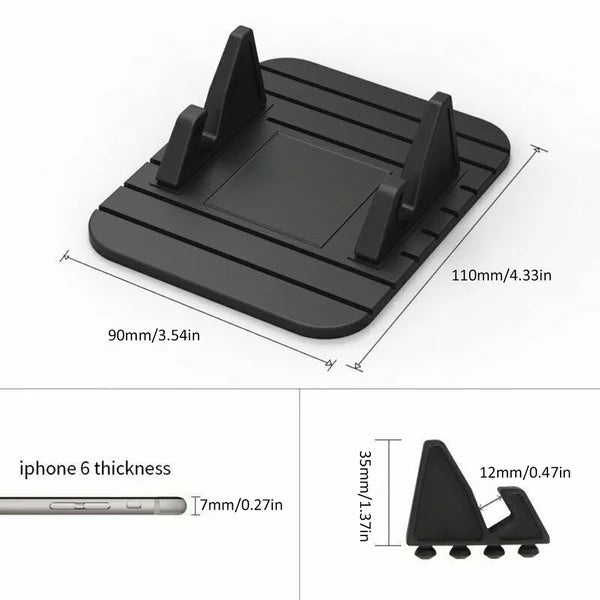 Anti-slip Car Silicone Holder Mat Pad Dashboard Stand Mount For Car Stuff Mobile Phones On Sale Seat Alhambra Car Phone Device