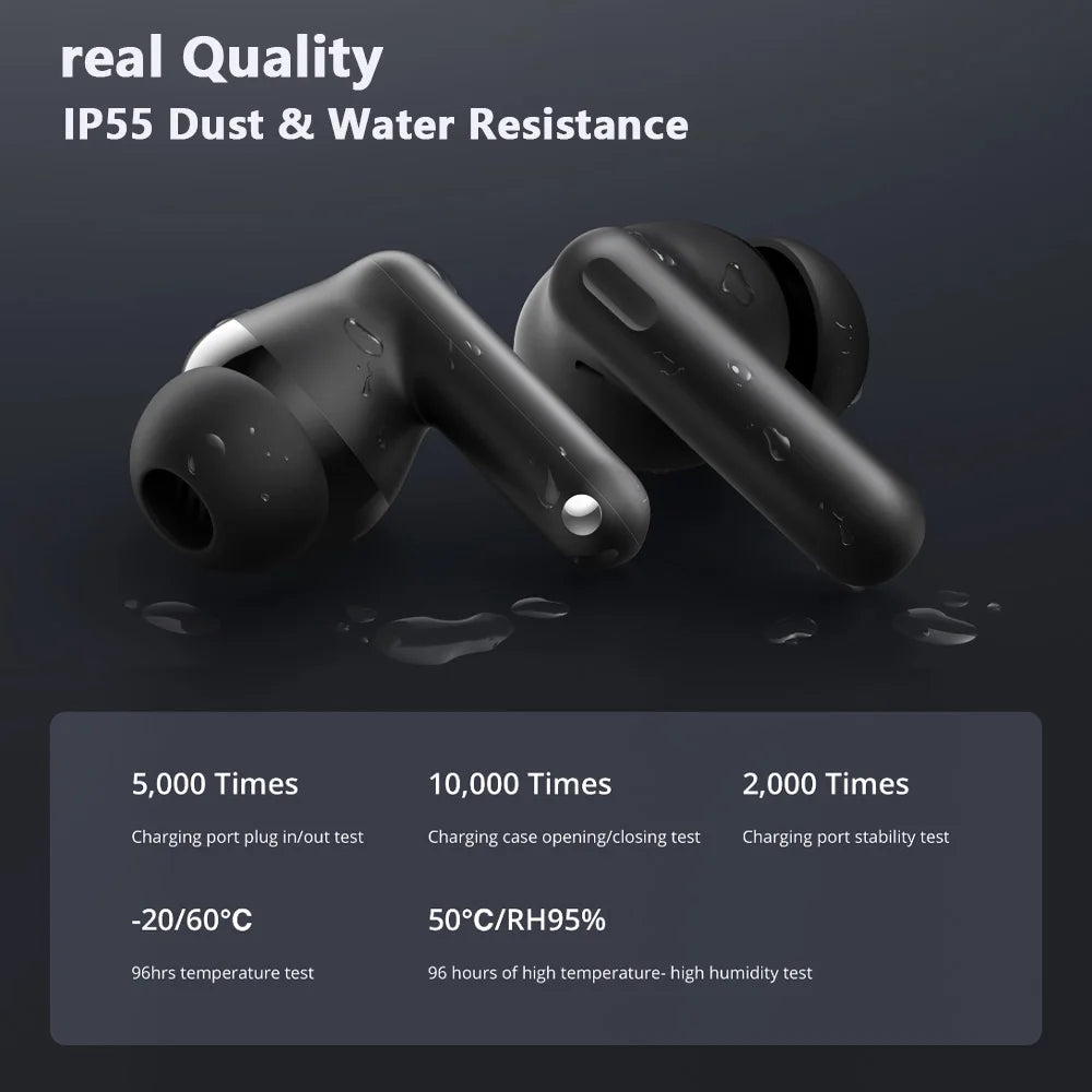 Global Version realme Buds T310 Bluetooth 5.4 Wireless TWS Earphone 40H Battery Life Headphone 46dB Active Noise Cancelling