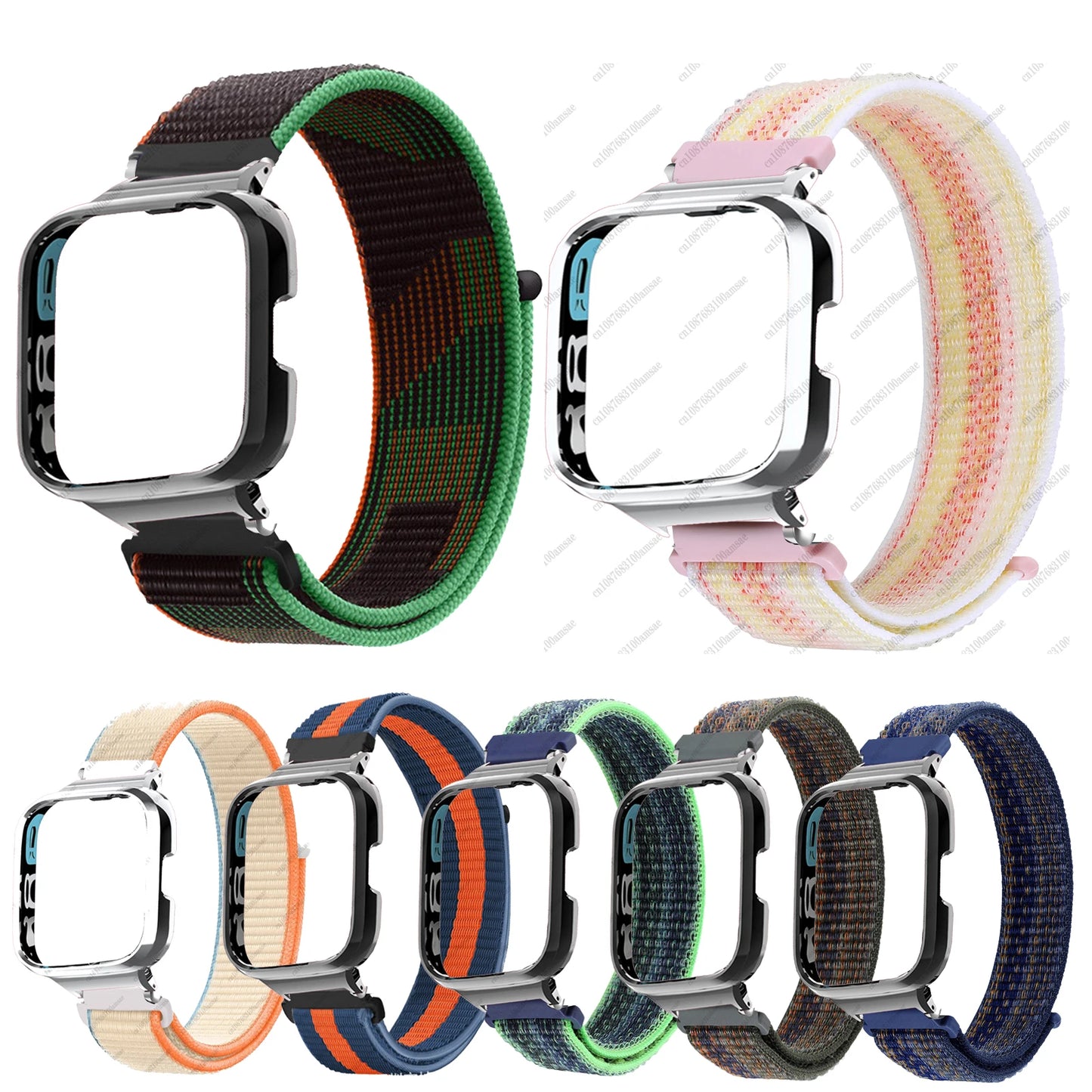 NEW Nylon Loop Strap For Redmi Watch 3 Active Smart Watch Band Replacement Bracelet For Redmi Watch 3 Lite Wristband Correa