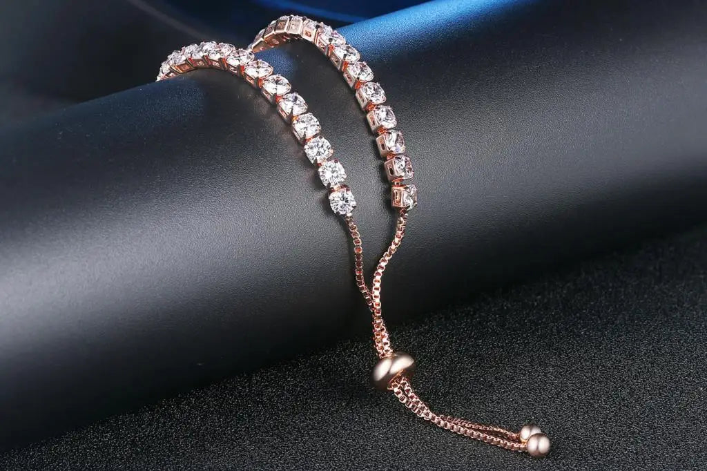 Fashionable Zircon Tennis Bracelets for Women Dazzling Various Shape Crystal Chain on Hand Trend Sexy Party Accessories Jewelry