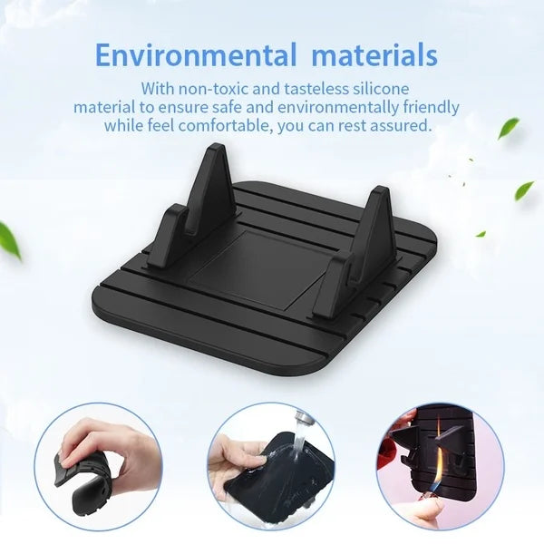 Anti-slip Car Silicone Holder Mat Pad Dashboard Stand Mount For Car Stuff Mobile Phones On Sale Seat Alhambra Car Phone Device