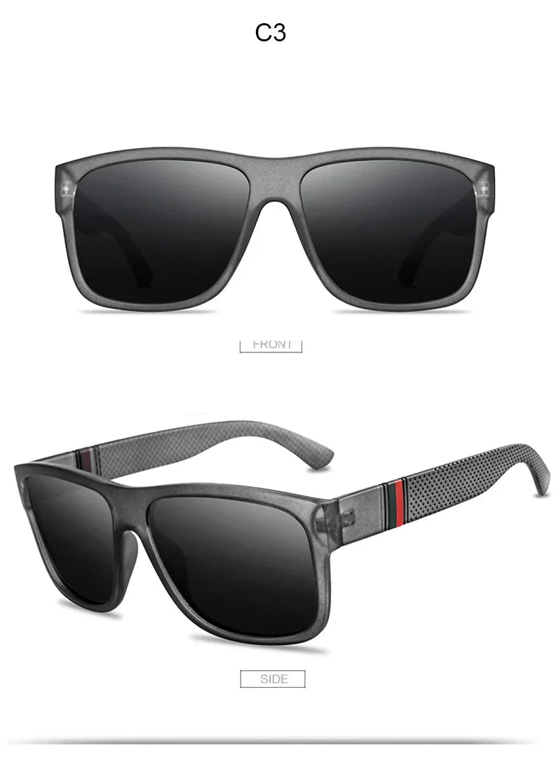 2024 New Men's Polarized Sunglasses Trend Outdoor Leisure Driving Sunglasses Fashion