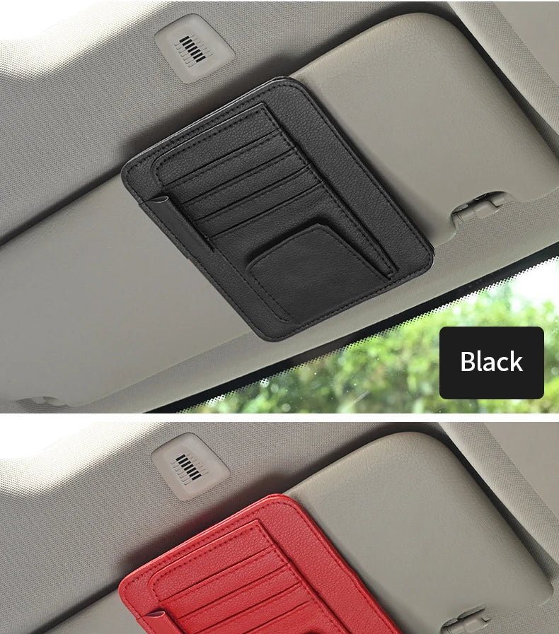 Car Sun Visor Organizer Multi-pocket Interior Accessories For Car Stuff Bmw X3 G01 Internal Spare Parts Cup Holder Car G80