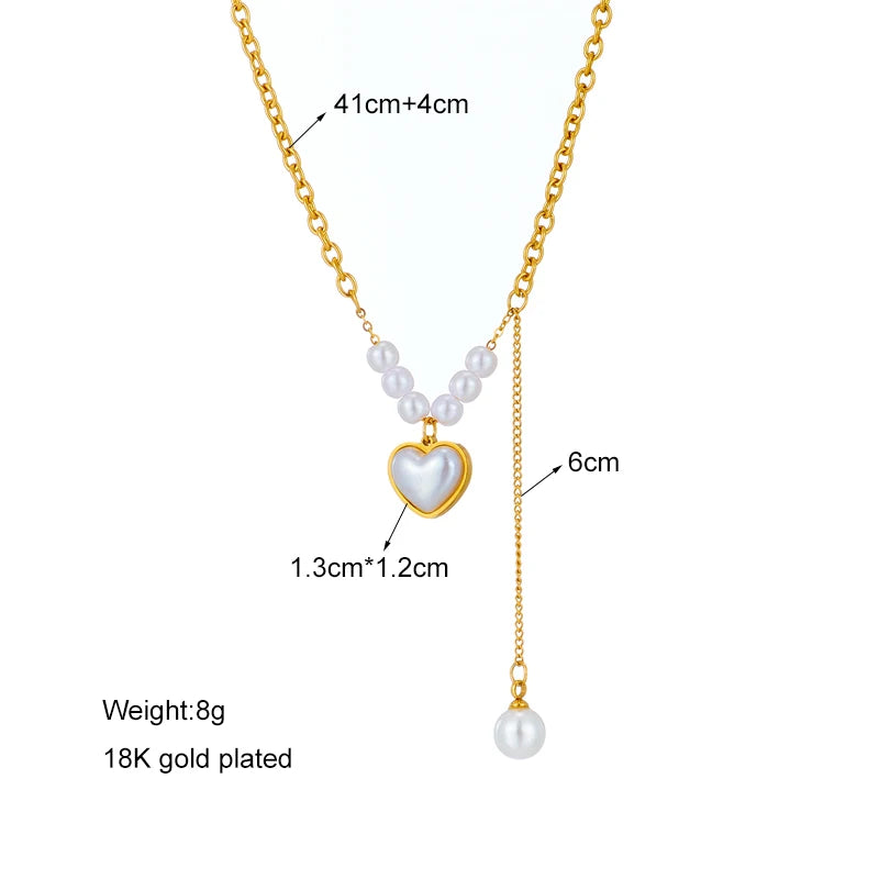 MEYRROYU316L Stainless Steel Geometry Star Moon Butterfly Pendant Multilayer Chain Choker Necklace For Women Wedding Accessories