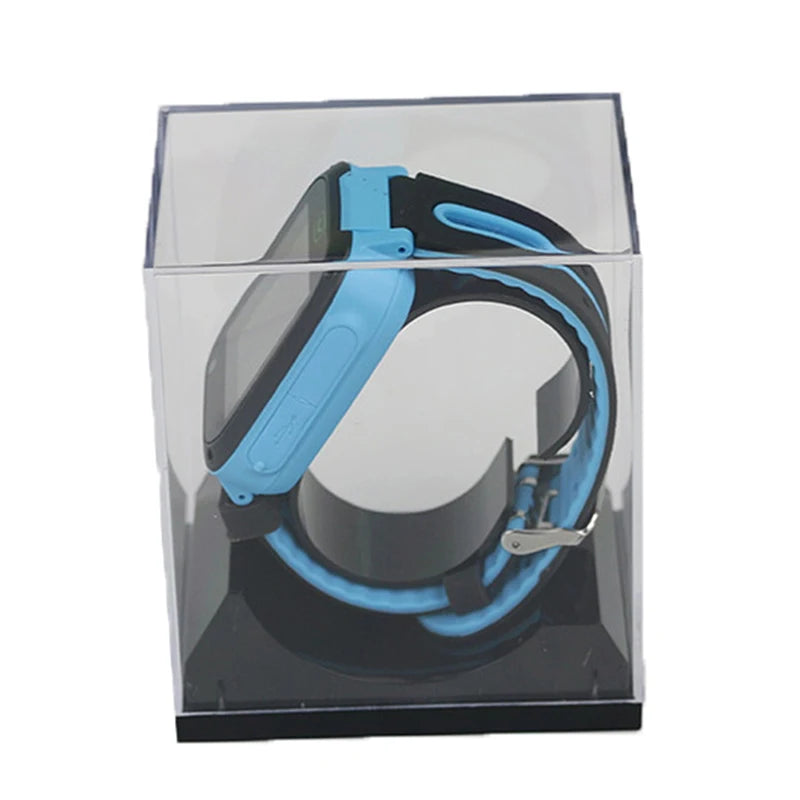 Plastic Watch Display Storage Holder Transparent Case Smart Watch Protective Box