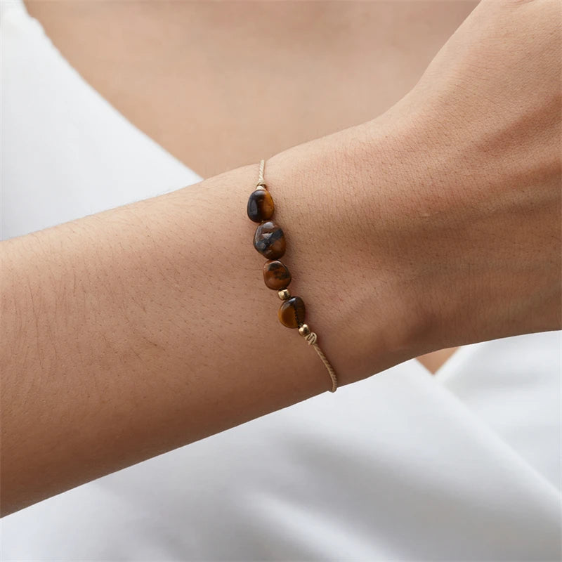 12 Constellation Natural Stone Beads Bracelets For Women Zodiac Signs Bracelet Aries Taurus Virgo Friendship Couples  Birthday