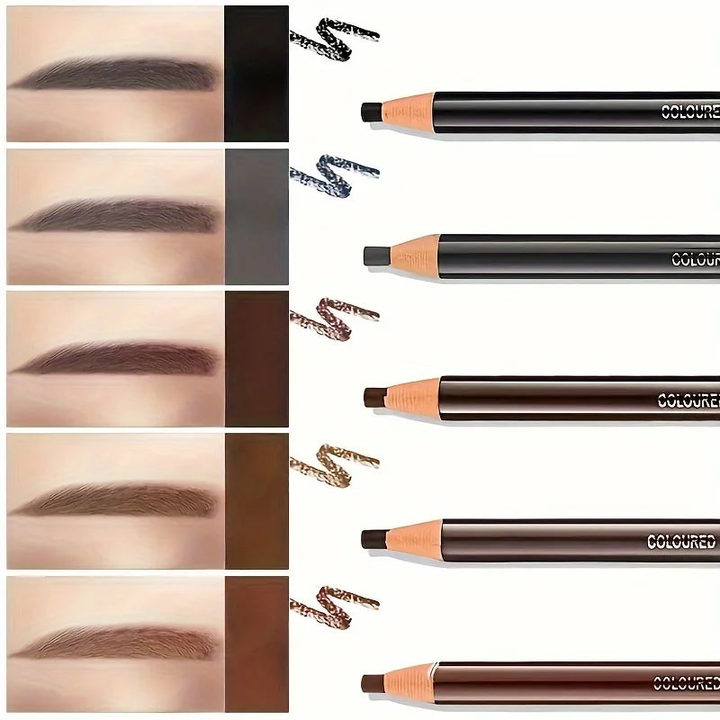 Tear Off Pull Line Eyebrow Pencil, Not Sharpen Need Eyebrow Pencil, Natural Color Rendering, Sweat Proof And Smudge Proof Eyebro