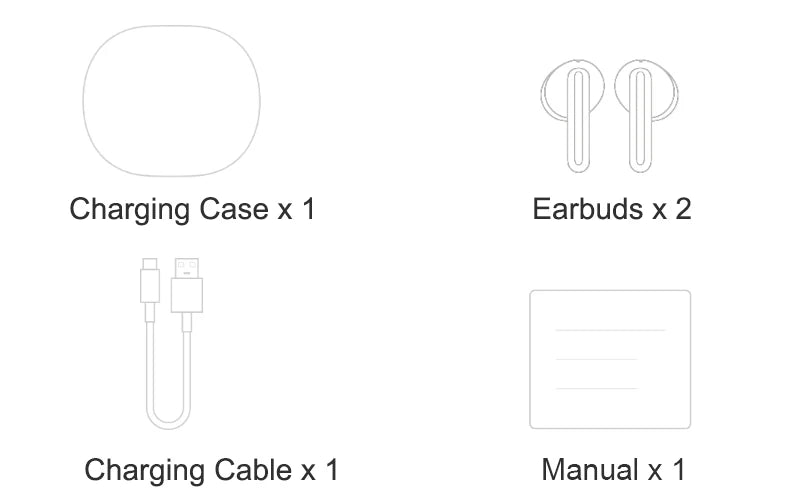 Xiaomi Redmi Buds 4 Lite Global Edition True Wireless Headphones Bluetooth Earphones Musci Headset Fashion Lightweight Earbuds